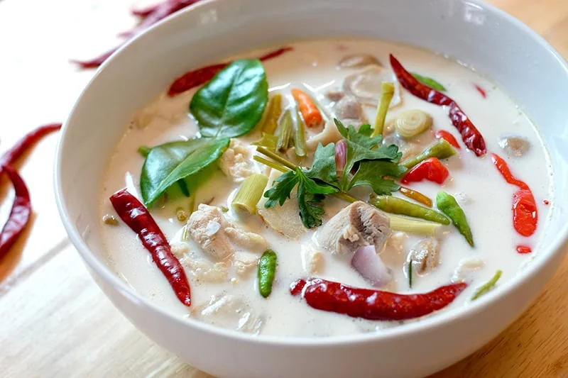ต้มข่าไก่ เมนูจริงจาก Easychill